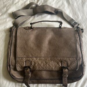 Made in Italy Leather Messenger Bag